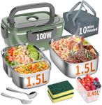 Electric Heated Lunch Box 100W - 3-