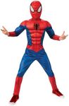 Rubie's Kid's Spider-Man Deluxe Lenticular Costume, Blue/Red, 6-8 Years