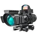 PINTY 4x32 Rifle Scope with Red Dot