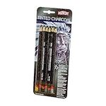 Derwent Tinted Charcoal Pencils, Professional Quality, 6 Count, Assorted Colours (2301689), Assorted Colors