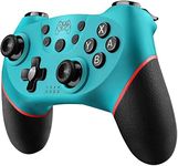 Switch Controller, Wireless Pro Controller Remote Gamepad Compatible with Switch Support Amibo, Wakeup, Screenshot and Vibration Functions