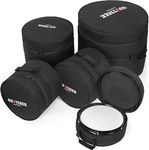 OUUTMEE 5 Piece 10mm Padded Drum Ba