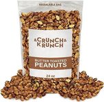 Butter Toasted Peanuts - Gourmet Sweet Snacks Sun-Baked Fresh Peanuts Covered in Luscious Butter, Locally Made Peanut Butter Treat Packed in Resealable Bag Guarantees Freshness - 24oz