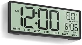 JALL 14.5" Large Digital Wall Clock