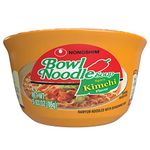 Nongshim Spicy Kimchi Noodle Soup Bowl, 3.03 Ounce (Pack of 12)