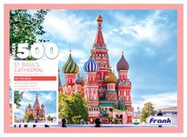 Frank St. Basil's Cathedral Jigsaw Puzzle (500 Pieces) for Adults and Kid Above 10+ Years- Realistic Illustrations -Fun & Challenging Brain Booster Games - for Focus and Memory -33927