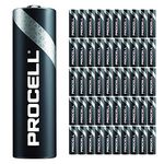 50 Pack - Duracell Procell AA Batteries | 1.5V Industrial Power Alkaline Battery | Home or Office Use | Car Air Freshener Promo Pack | Reliable Long Lasting Power