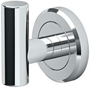 Gatco 4245 Latitude II Single Robe Hook, Chrome,Small