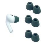 Comply Foam Ear Tips for Apple AirPods Pro Generation 1 & 2, Medium, Pine Green, 3 Pairs - Ultimate Comfort, Unshakeable Fit, Memory Foam Earbud Tips, Earbud Replacement Tips, Made in The USA