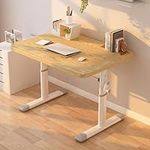 BYERZ Standing Desk, Adjustable Height Desk, Ergonomic Computer Table, Home Bedroom Study Desk, Enhance Comfort, Suitable for Home Office Gaming Use（63-90cm Lifting Range）