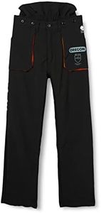 Oregon Yukon Chainsaw Protective Trousers, Protection Type A Class 1, Size S Black