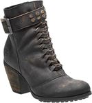 HARLEY-DAVIDSON FOOTWEAR womens Calkins Fashion Boot, Grey, 8.5 US