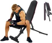 Weight Bench, Adjustable Multi-Purpose Workout Bench 800LBS Load Capacity Full Body Workout Bench Press for Home, Gym, Dumbbell Exercise