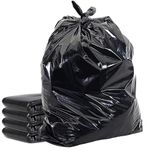 HOMESmith Extra Large & Extra Heavy Duty Refuse Sacks, Black Colour Bin Bags Pack of 20