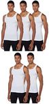 Hanes Men's Ultimate Comfortblend Tank With Freshiq 5-pack Underwear, White, L UK