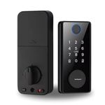 Tuchware XS-3500-DB-Auto Dead Bolt-WiFi-Tuya | The Ultimate Remote Control Biometric Fingerprint Digital Smart Password Code Deadbolt Door Lock