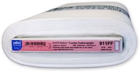 Pellon 911FF Fusible Featherweight Interfacing 20" x 10 Yards Bolt White