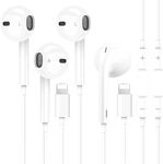 2 Packs iPhone Headphones Earbuds w