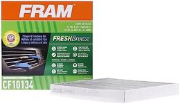 Fram CF10134 Fresh Breeze Cabin Air Filter with Arm & Hammer Baking Soda for Honda Vehicles, white