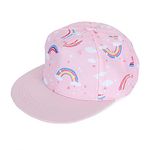 MASOCIO Kids Girls Baseball Cap Baby Toddler Summer Sun Hat Sports Adjustable Cap Age 2 3 4 Years Pink