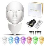 Led Face Mask with Neck - 7 Color P