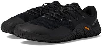 Merrell Men's Trail Glove 7 Trail Running Shoe, Black/Black, 9.5 M US