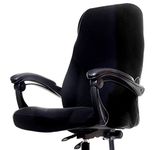 Computer Office Chair Cover - Protective Stretchable Chair Covers Stretch Chair Slipcover (B)