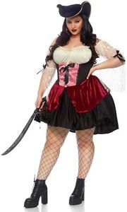 Leg Avenue womens Xxx-large/Xxxx-large Adult Sized Costumes, Black, 3X 4X US