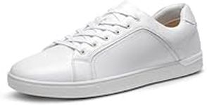 Bruno Marc Men's Casual Dress Sneakers Fashion Oxfords Skate Shoes for Men,Size 7W,White,SBFS211MWIDE