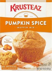 Krusteaz Pumpkin Spice Muffin Mix (15 Ounce (Pack of 6))