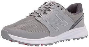 New Balance Men's Breeze V2 Golf Shoe, Grey, 9.5 X-Wide