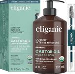 Cliganic Organic Castor Oil, 100% P