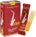Vandoren SR2625R Alto Sax JAVA Red Reeds Strength 2.5; Box of 10