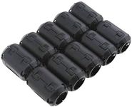 10x Noise Suppressor Cable Clip-on Ferrite Ring Core RFI EMI 13mm Diameter Cable