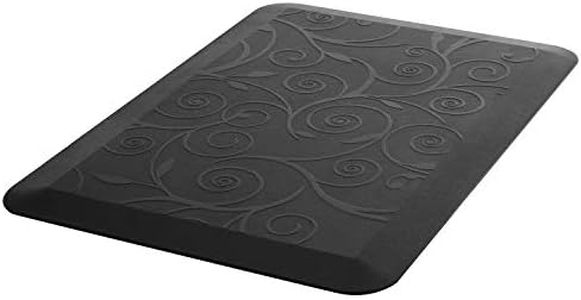 Allcam AFM02 Anti-Fatigue Mat for Office & Kitchen, Companion for Standing Desks & Sit-Stand Workstations