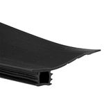 Prime-Line B 705 3/4 in. to 1-3/8 in. Wide, 7 Foot, Black Vinyl Bug Seal (Single Pack)