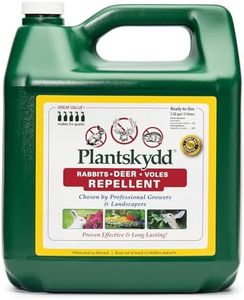 Plantskydd Animal Repellent - Repels Deer, Rabbits, Elk, Moose, Hares, Voles, Squirrels, Chipmunks and Other Herbivores; Ready to Use Liquid - 1.3 Gallon Jug (PS-5L)