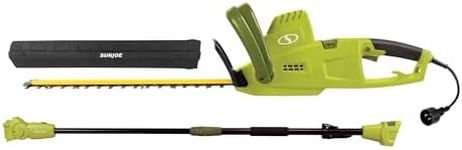 Sun Joe SJH904E Multi-Angle Telescoping Convertible Electric Pole Hedge Trimmer | 19-Inch 4.5 -Amp