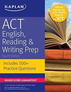 ACT English, Reading & Writing Prep: Includes 500+ Practice Questions