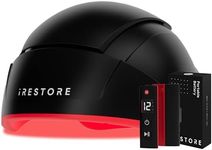 iRestore Elite + Rechargeable Battery Pack - Laser Red Light Therapy for Hair Growth - FDA Cleared Hair Loss, Hair Thinning Treatment for Men & Women - Hair Regrowth Laser Cap - 500 Lasers & LEDs