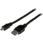 StarTech.com 3m Passive Micro USB to HDMI MHL Cable - Micro USB Male to HDMI Male MHL Cable - 1080p Video 7.1 Channel Digital Audio (MHDPMM3M)