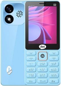 itel Super Guru 4G Max | Dual 4G | Max 3" Display | Smart AI Voice Assistant | 2000 mAh Battery | Type-C Charger | Cloud App Support | Bluetooth | Blue