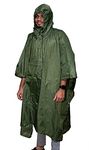 Wildroar Rain Poncho-Olive