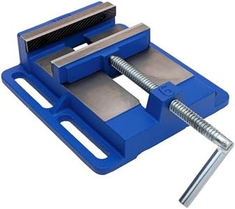 Yost Vises LDPV-6 Drill Press Vise | 6 Inch Jaw Width Portable Vise | Blue