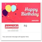 Zomato| Flat 3% off| E-Gift Card | Instant Delivery | Valid for online purchase.