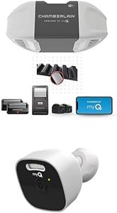 CHAMBERLAIN B2401 Smart Garage Door Opener myQ Outdoor Battery Camera