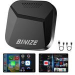 Binize Android 13 Carplay Multimedia Video Box Wireless Carplay&Android Auto, Carplay AI Box Carplay Streaming Compatible with Video APPS Support Only Car with OEM Wired CarPlay/Android Auto