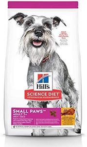 Hill's Science Diet Senior Adult 7+ Small Paws, Chicken Meal, Barley and Brown Rice Recipe, Dry Dog Food for Older Small & Toy Breed Dogs, 1.5kg Bag