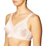 Playtex Nylon Women's Wireless Bra, Pretty Blush, 42b Multicolor