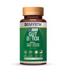 Demystik Gut Detox with Trikatu, Isabgol, Triphala, Avipattikar & Kalajeera Stomach Cleanse, Digestion, Metabolism, Toxin Removal, Acidity & Gas Control (60 Tablets - Pack of 1)